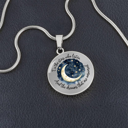 Acotar Graphic Circle Necklace gift