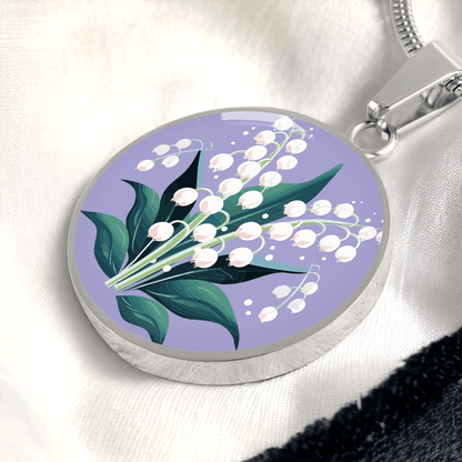 Personalized Birth Month Graphic Necklace Gift