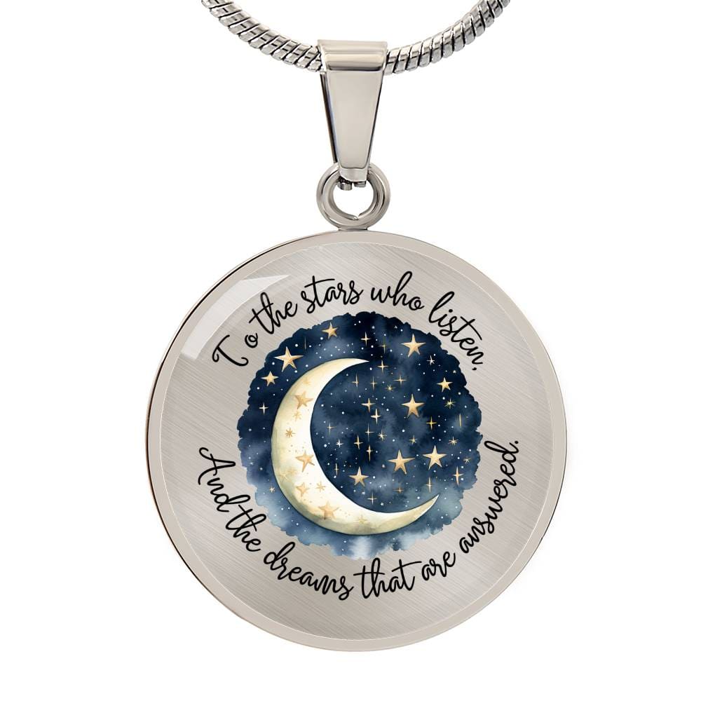 Acotar Graphic Circle Necklace gift