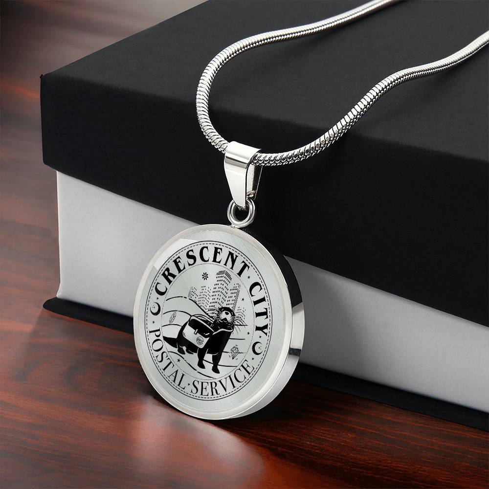 Crescent City Postal Service Graphic Necklace Gift