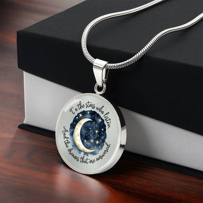 Acotar Graphic Circle Necklace gift