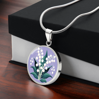 Personalized Birth Month Graphic Necklace Gift