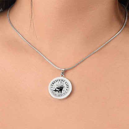 Crescent City Postal Service Graphic Necklace Gift