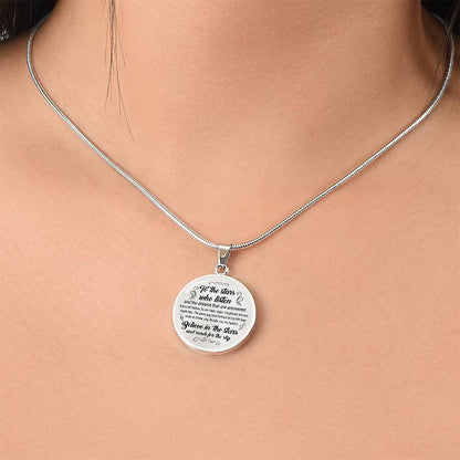 To the Stars who listen Acotar Engraved Graphic Necklace Gift for Her