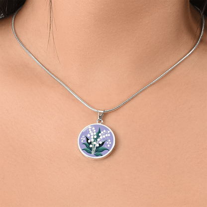 Personalized Birth Month Graphic Necklace Gift