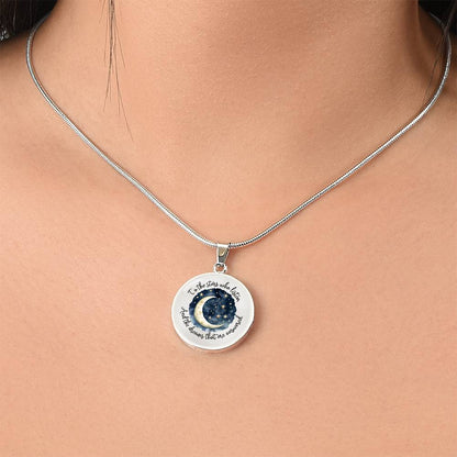 Acotar Graphic Circle Necklace gift