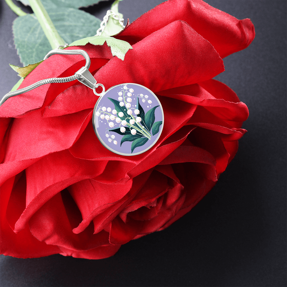 Personalized Birth Month Graphic Necklace Gift