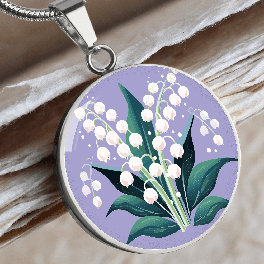 Personalized Birth Month Graphic Necklace Gift