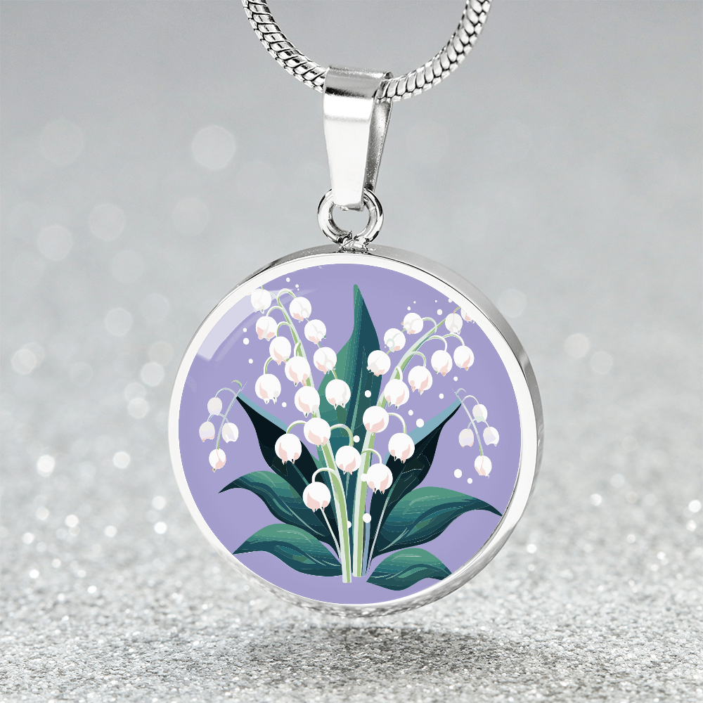Personalized Birth Month Graphic Necklace Gift