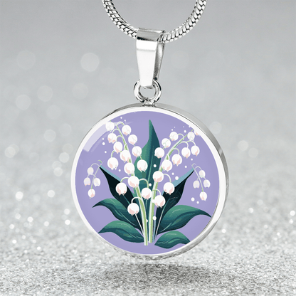 Personalized Birth Month Graphic Necklace Gift