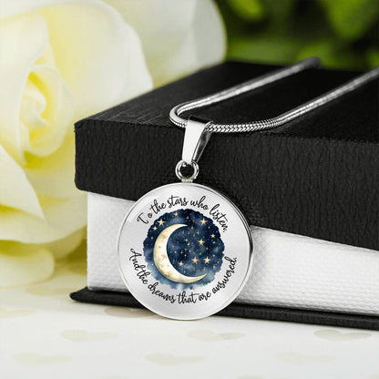 Acotar Graphic Circle Necklace gift