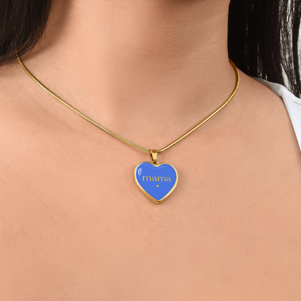 Personalized Mama Charm Graphic Necklace Gift