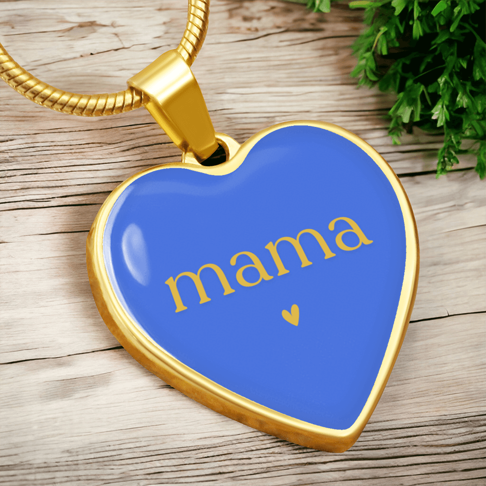 Personalized Mama Charm Graphic Necklace Gift