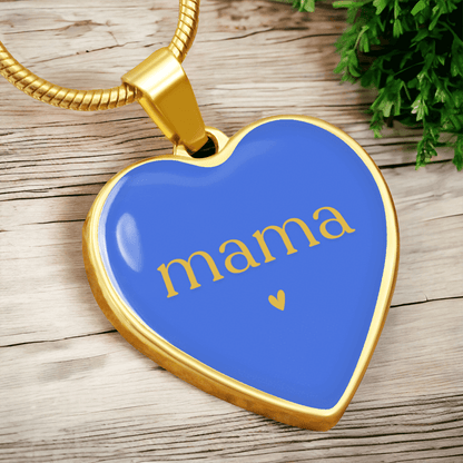 Personalized Mama Charm Graphic Necklace Gift