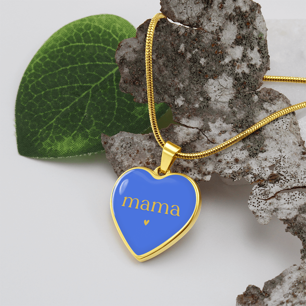 Personalized Mama Charm Graphic Necklace Gift