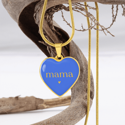 Personalized Mama Charm Graphic Necklace Gift