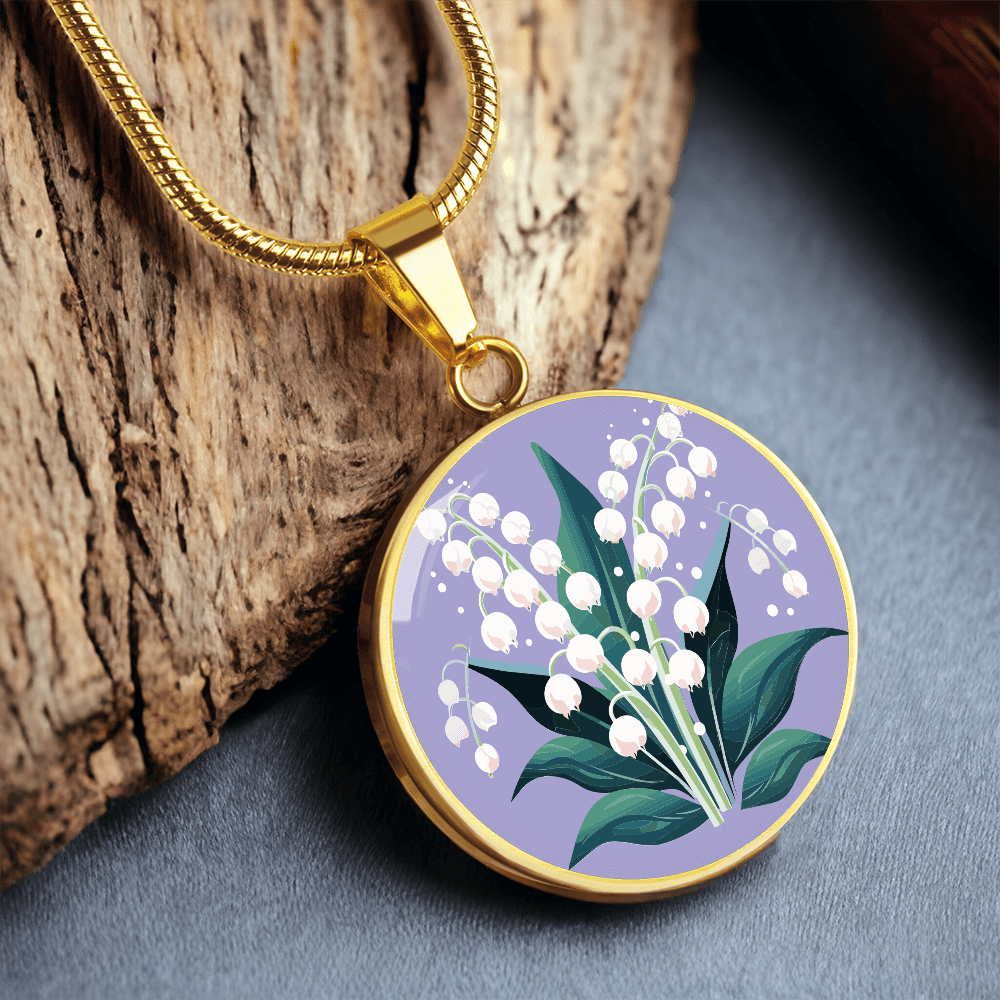 Personalized Birth Month Graphic Necklace Gift