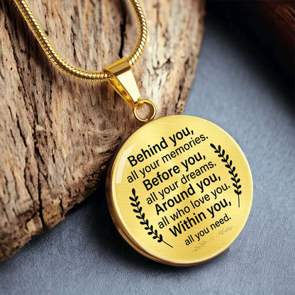 Encouragement  Necklace For Her For Daughter