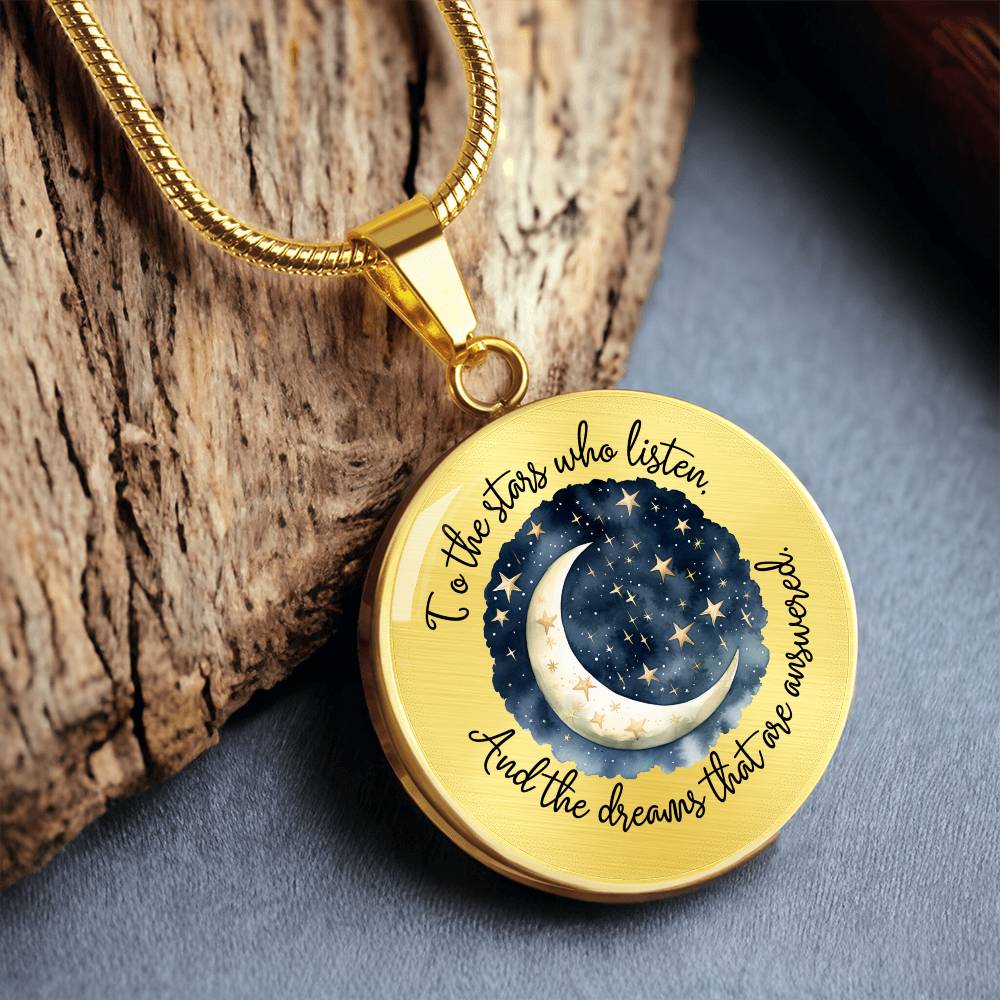 Acotar Graphic Circle Necklace gift