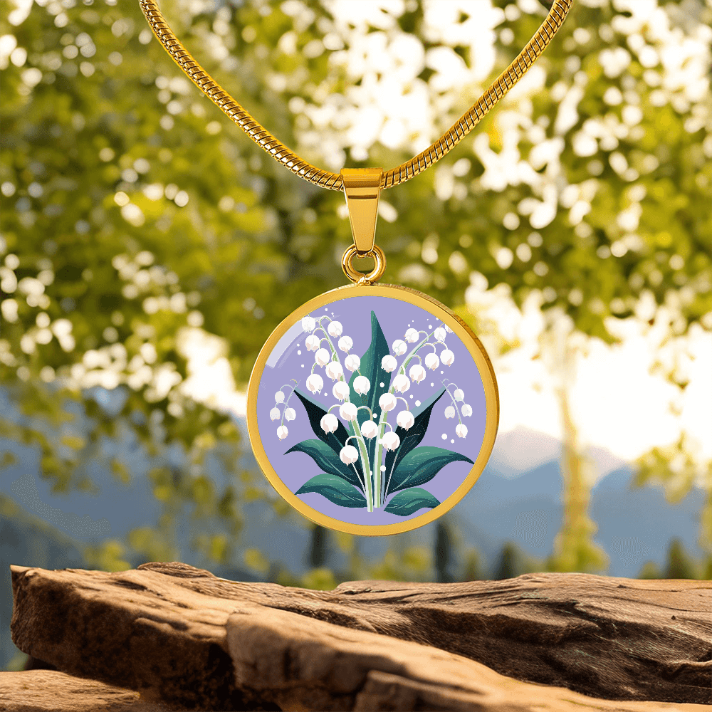Personalized Birth Month Graphic Necklace Gift