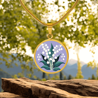 Personalized Birth Month Graphic Necklace Gift