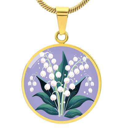 Personalized Birth Month Graphic Necklace Gift