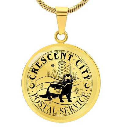 Crescent City Postal Service Graphic Necklace Gift