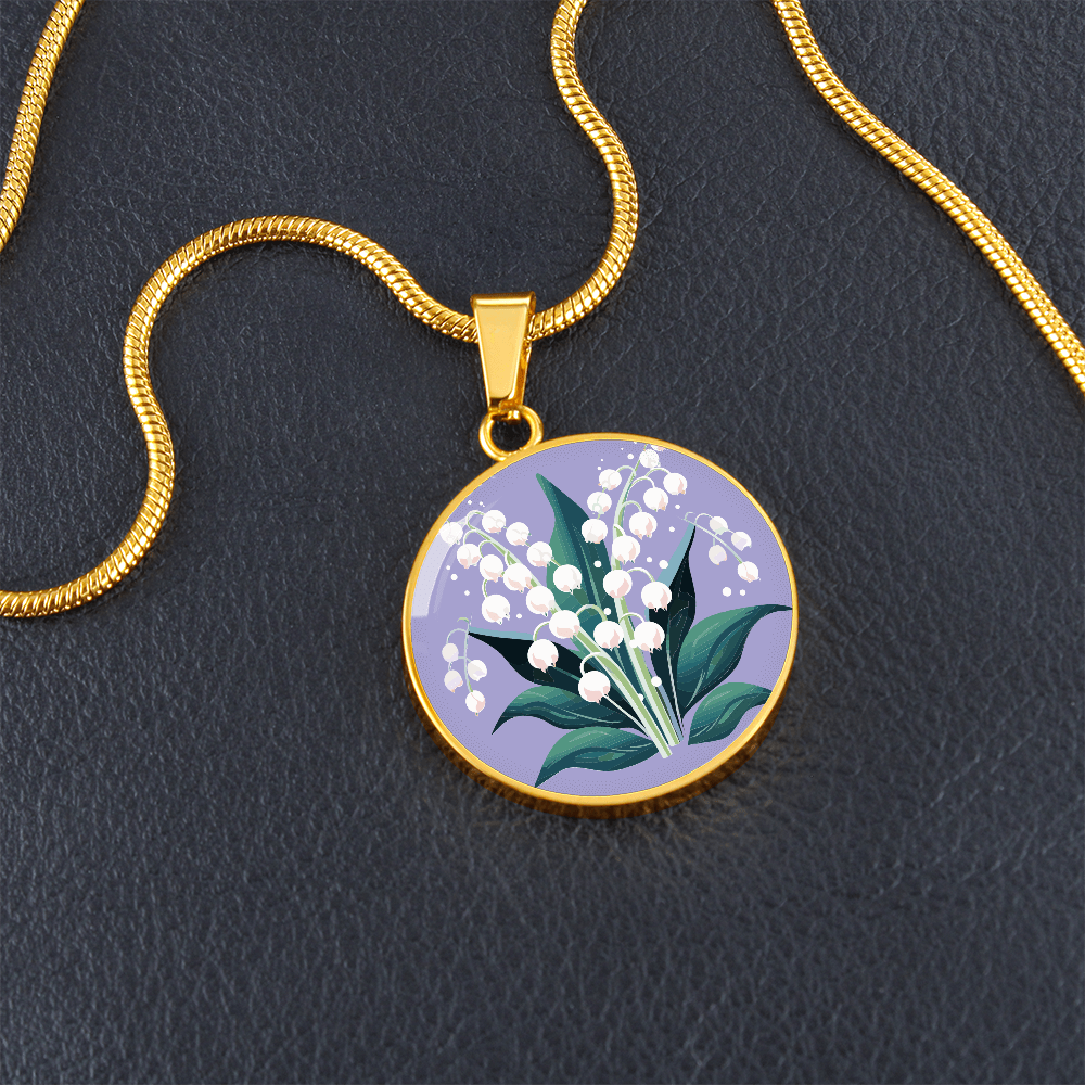 Personalized Birth Month Graphic Necklace Gift