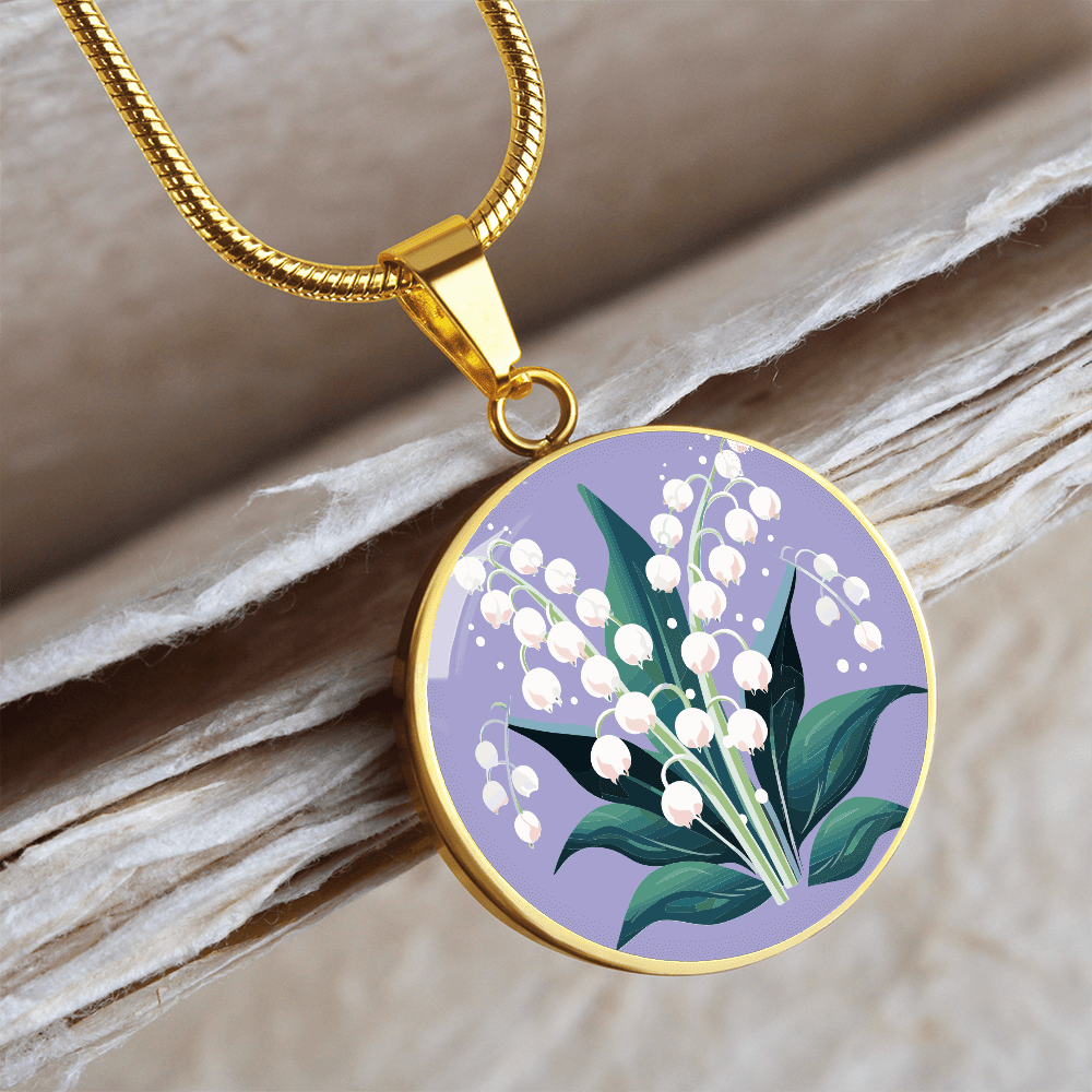 Personalized Birth Month Graphic Necklace Gift