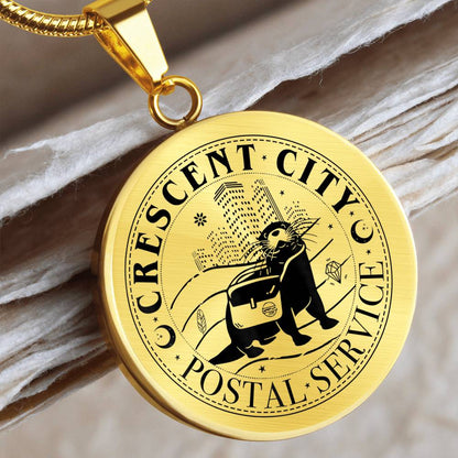 Crescent City Postal Service Graphic Necklace Gift