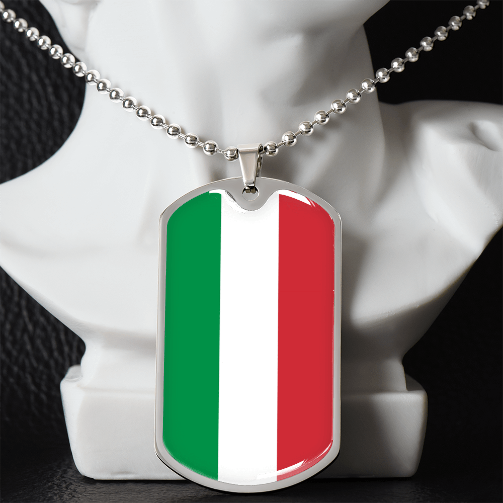 Italian Graphic Necklace