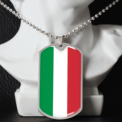 Italian Graphic Necklace