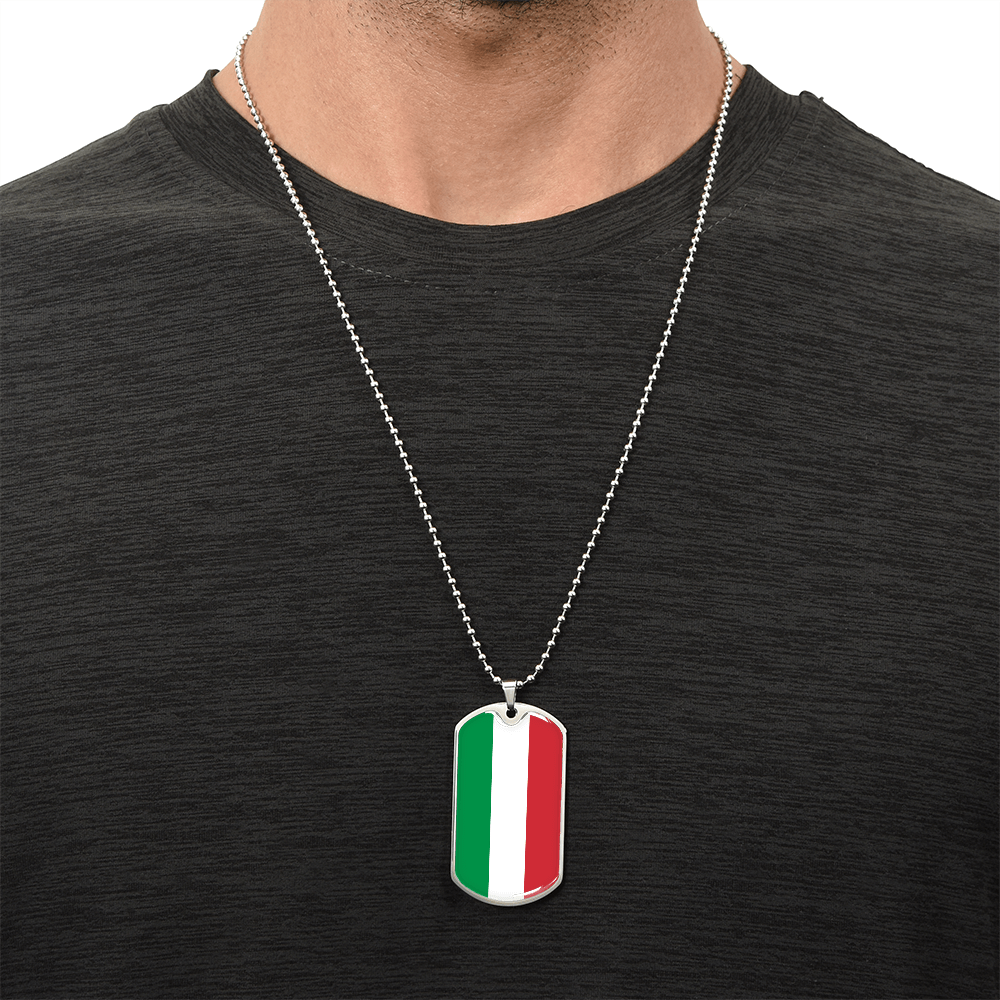 Italian Graphic Necklace