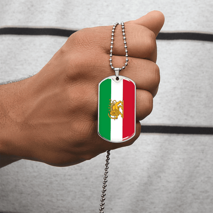 Iran  graphic necklace