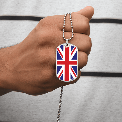 England Graphic necklace