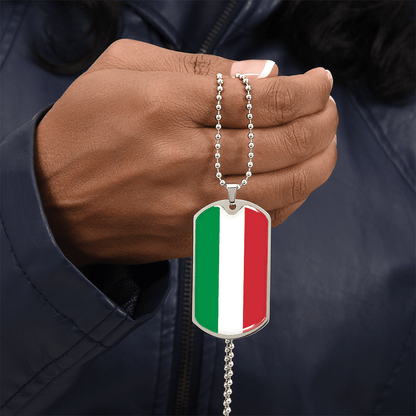 Italian Graphic Necklace