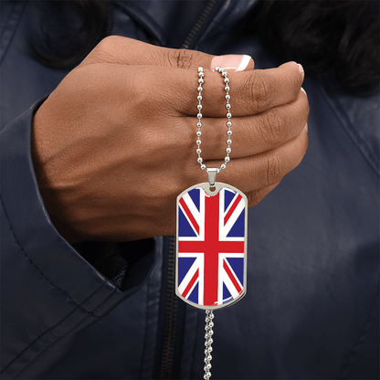 England Graphic necklace