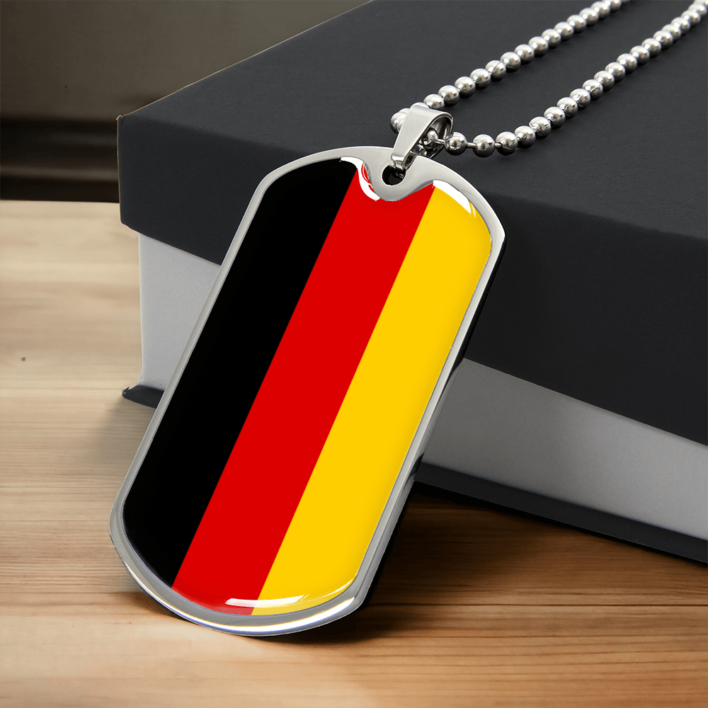 German Graphic Necklace