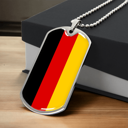 German Graphic Necklace