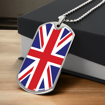England Graphic necklace