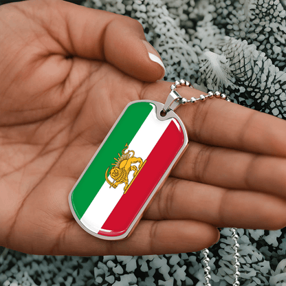 Iran  graphic necklace