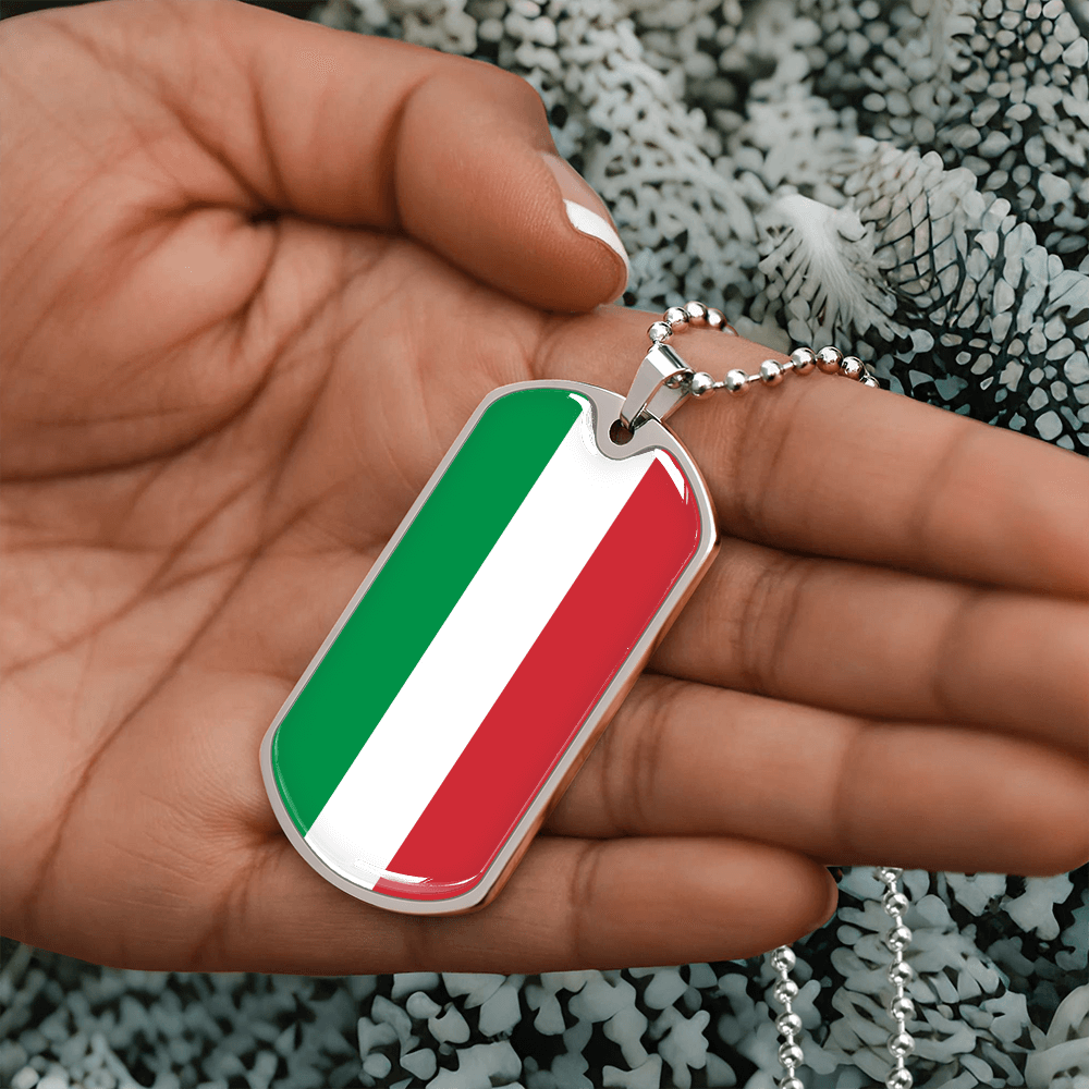 Italian Graphic Necklace