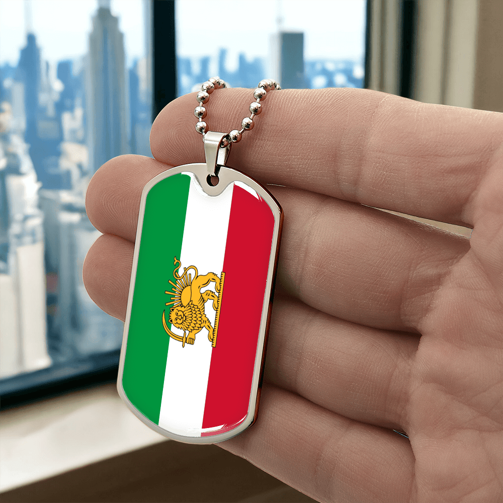Iran  graphic necklace