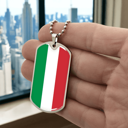 Italian Graphic Necklace