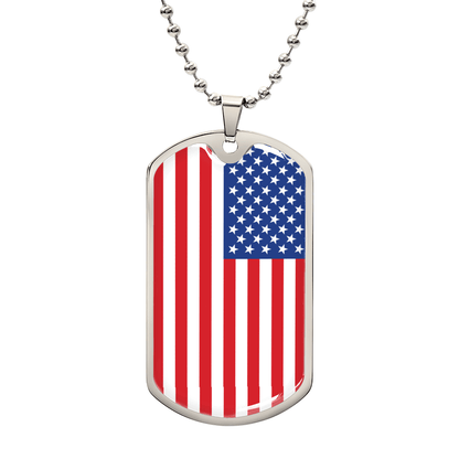 Usa Graphic Necklace