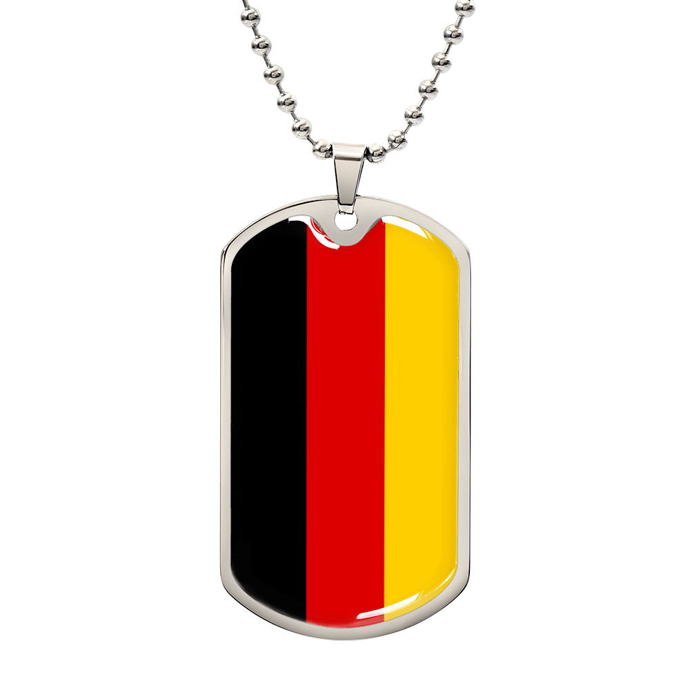 German Graphic Necklace