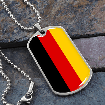 German Graphic Necklace