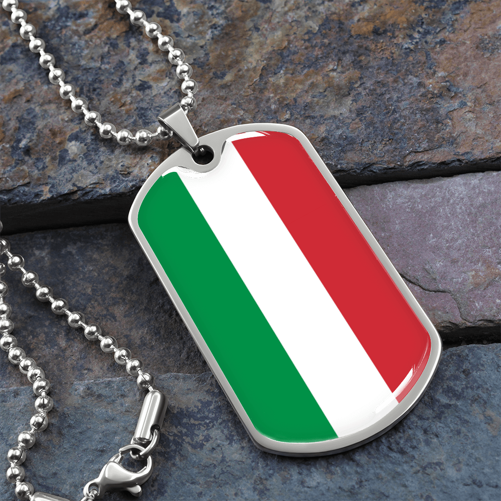Italian Graphic Necklace