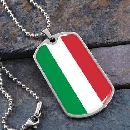 Italian Graphic Necklace
