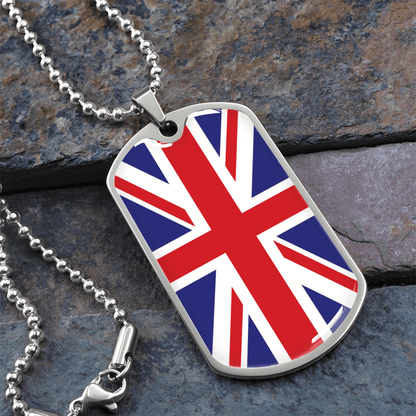 England Graphic necklace